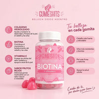 GUMIESKITS Biotina y Vitamina E