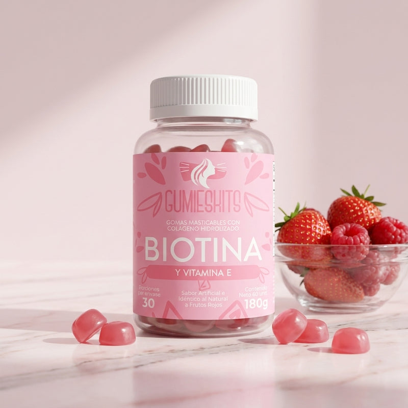 GUMIESKITS Biotina y Vitamina E